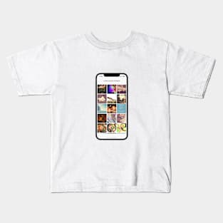 A White Woman's Instagram - Bo Burnham Inspired Kids T-Shirt